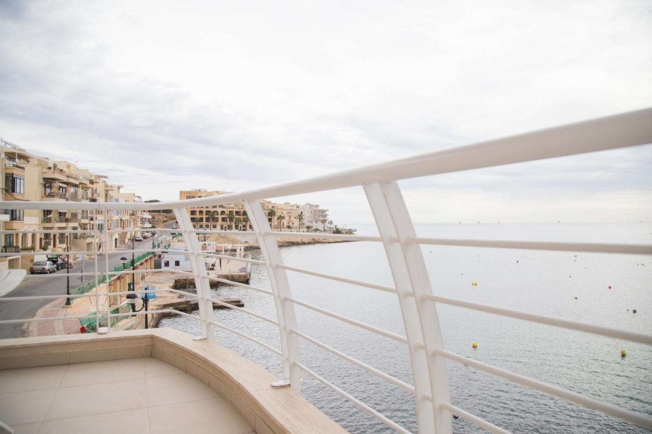 Riviera Holiday Apartments - Seafront - Wifi Marsaskala Bagian luar foto